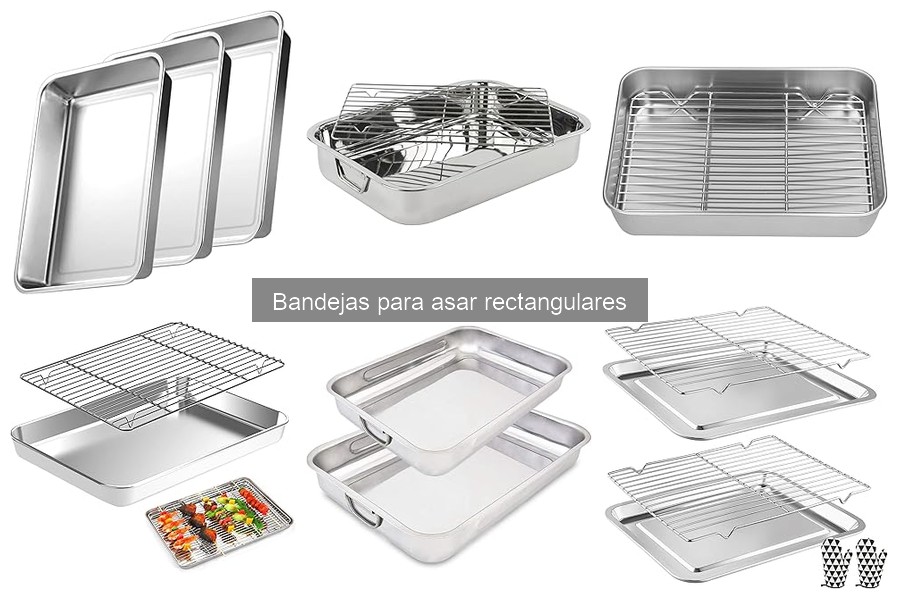 Mejores bandejas para asar rectangulares comparativa 2023