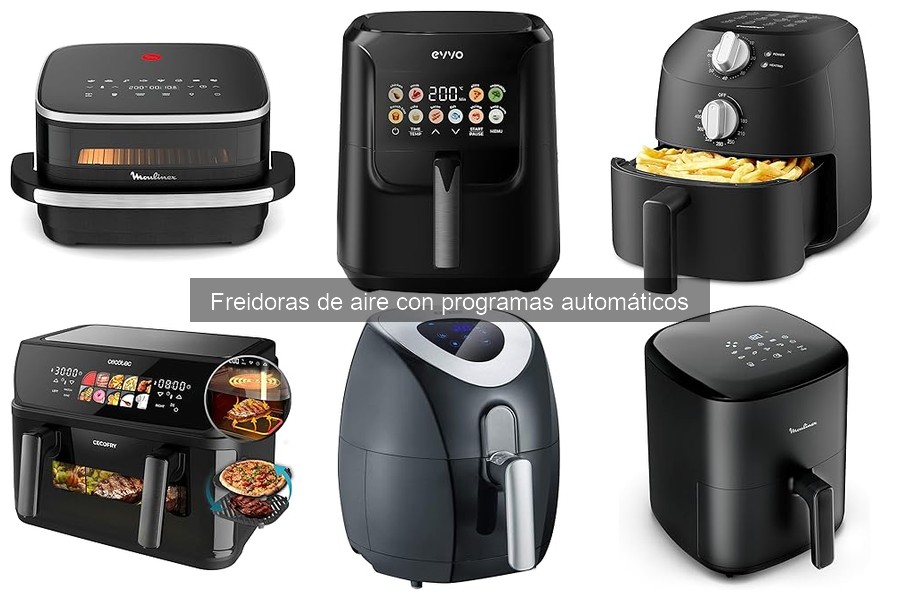 Mejores freidoras de aire automáticas para familias grandes
