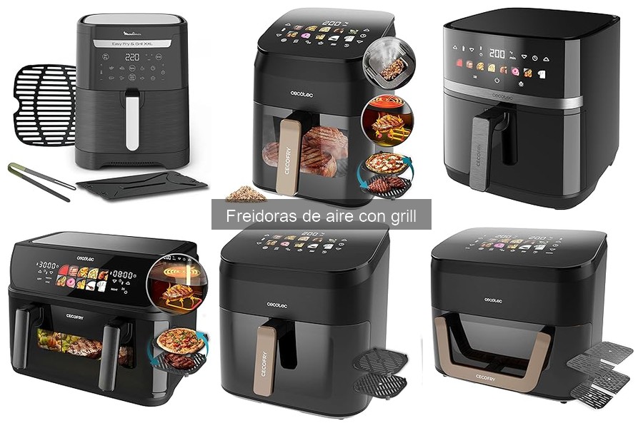 Mejores freidoras de aire con grill en 2023
