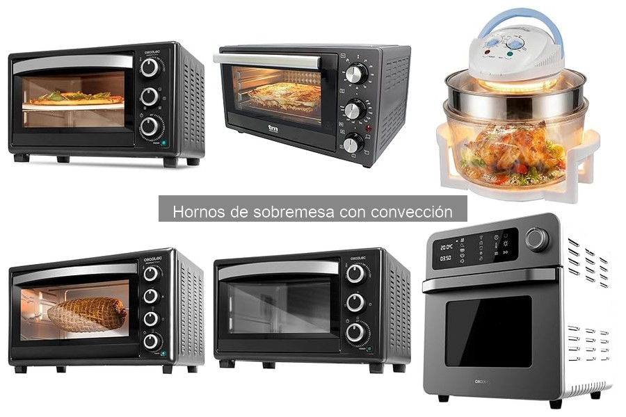 ** Mejores hornos de sobremesa con convección para familias pequeñas