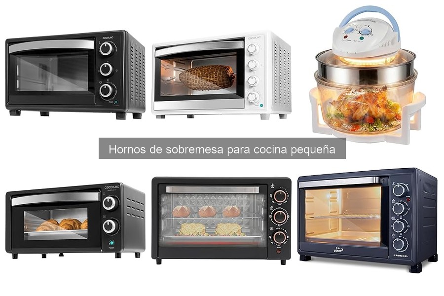 Mejores hornos de sobremesa para familias pequeñas en 2023