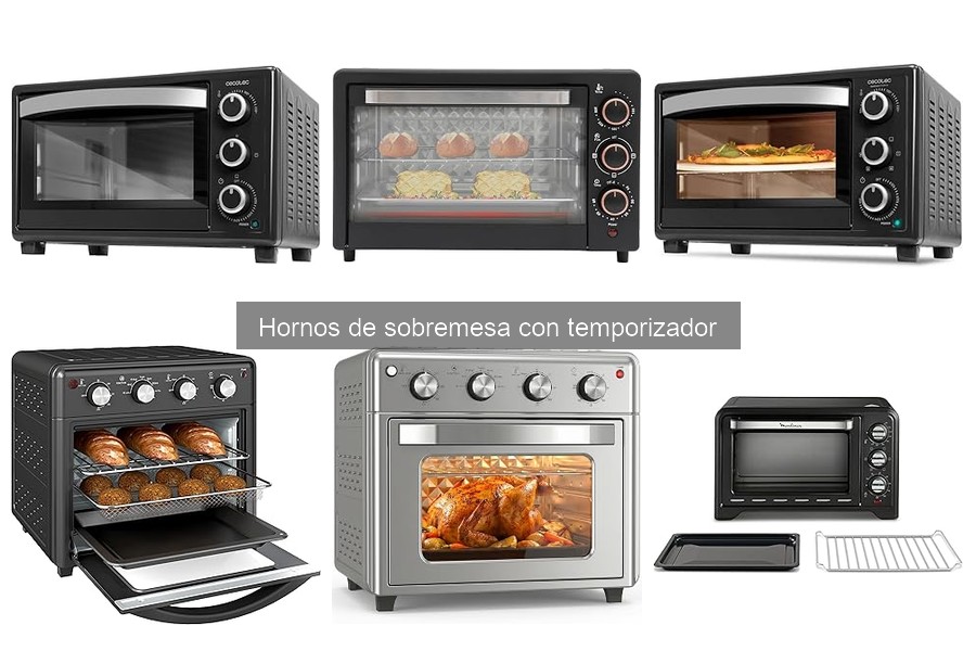 Mejores lugares para comprar hornos de sobremesa con temporizador