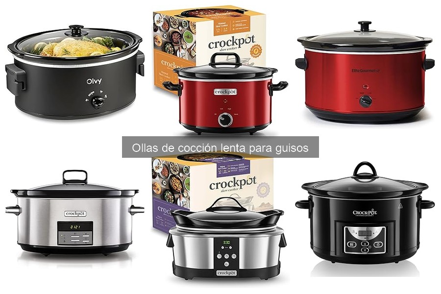 Mejores lugares para comprar ollas de cocción lenta