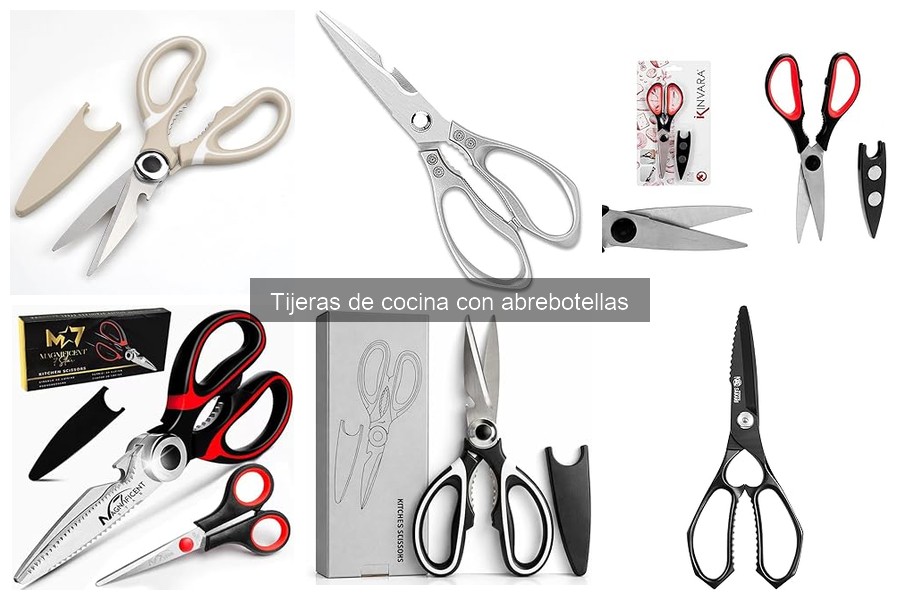 Mejores lugares para comprar tijeras de cocina con abrebotellas