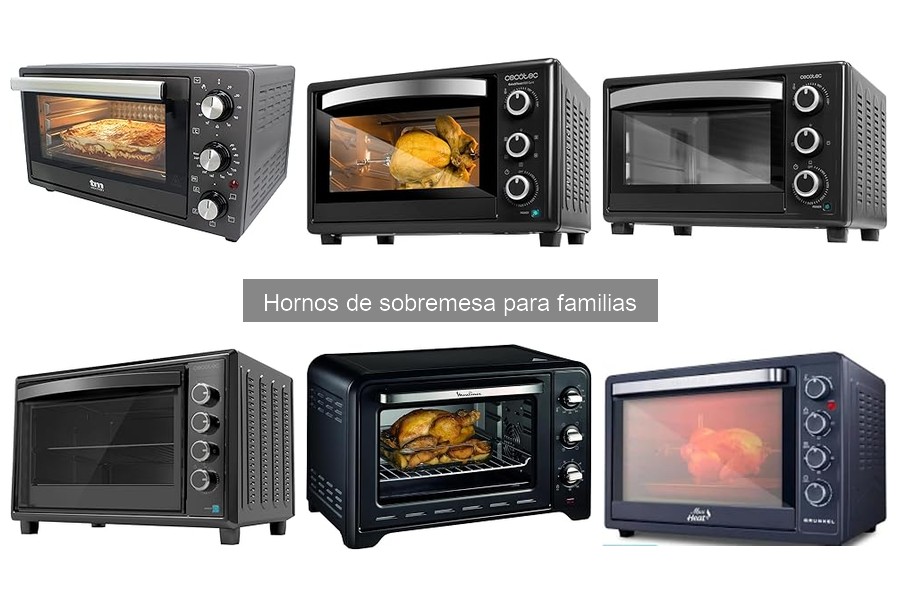 Mejores marcas de hornos de sobremesa en 2024