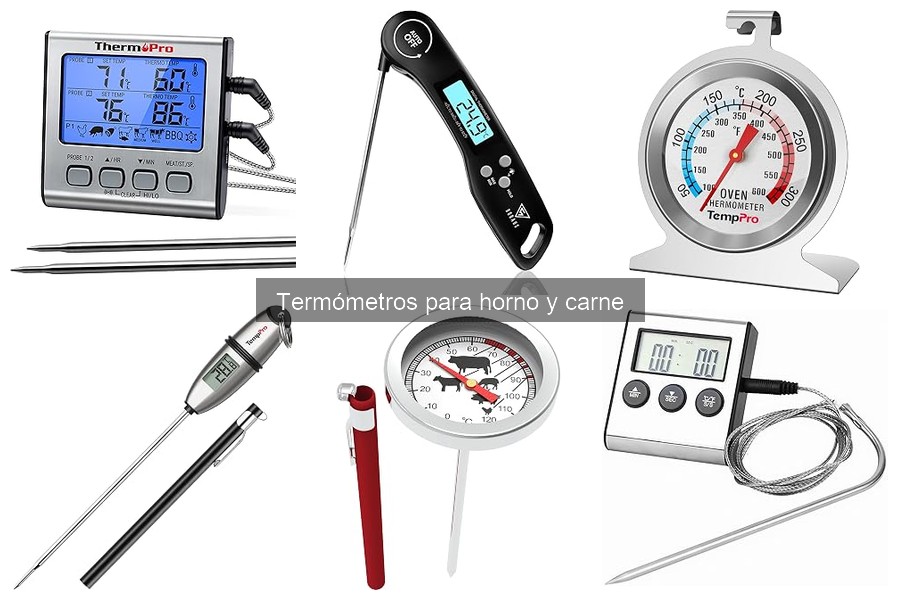 Mejores marcas de termómetros para horno y carne en 2023