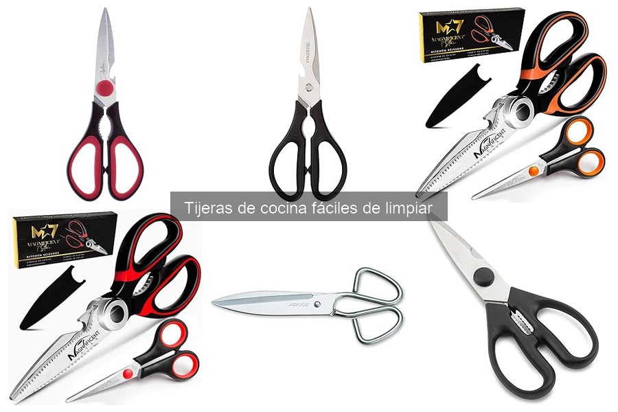 Mejores marcas de tijeras de cocina fáciles de limpiar