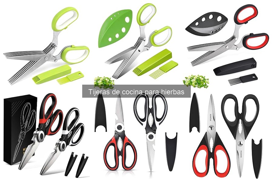 Mejores marcas de tijeras de cocina para hierbas en 2023