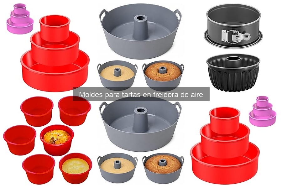 Mejores moldes para tartas en freidora de aire 2023