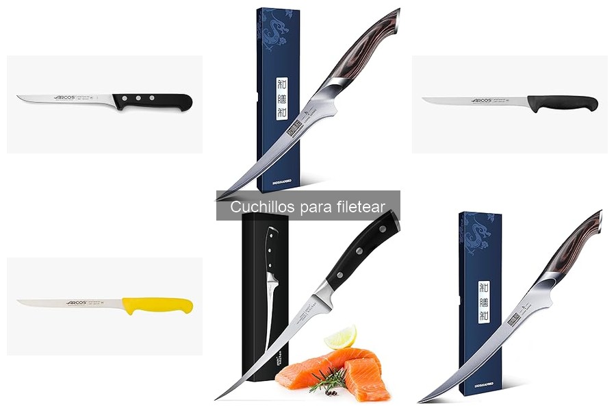 Mejores ofertas en cuchillos para filetear en 2023