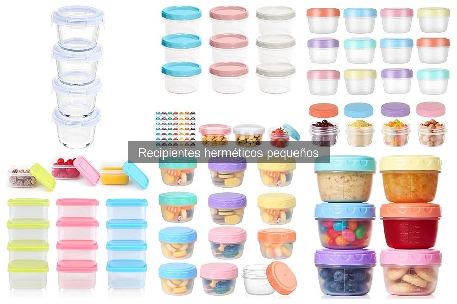 Mejores ofertas para recipientes herméticos pequeños