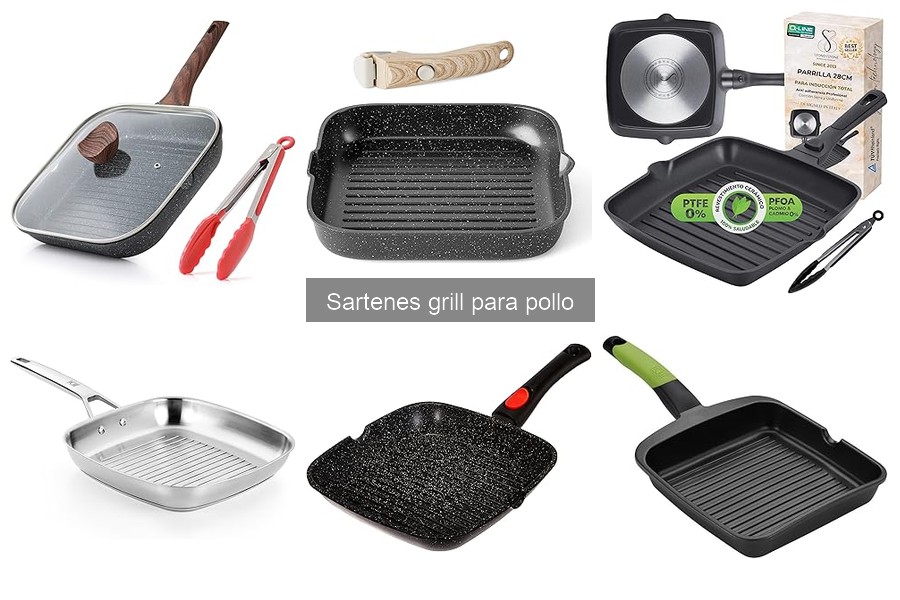 Mejores ofertas y precios de sartenes grill para pollo