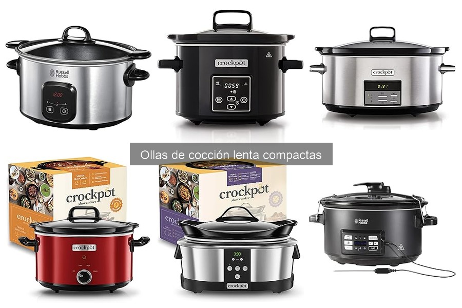 Mejores ollas de cocción lenta compactas para familias pequeñas