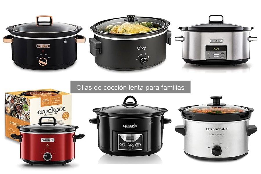 Mejores Ollas de Cocción Lenta: Comparativa 2023