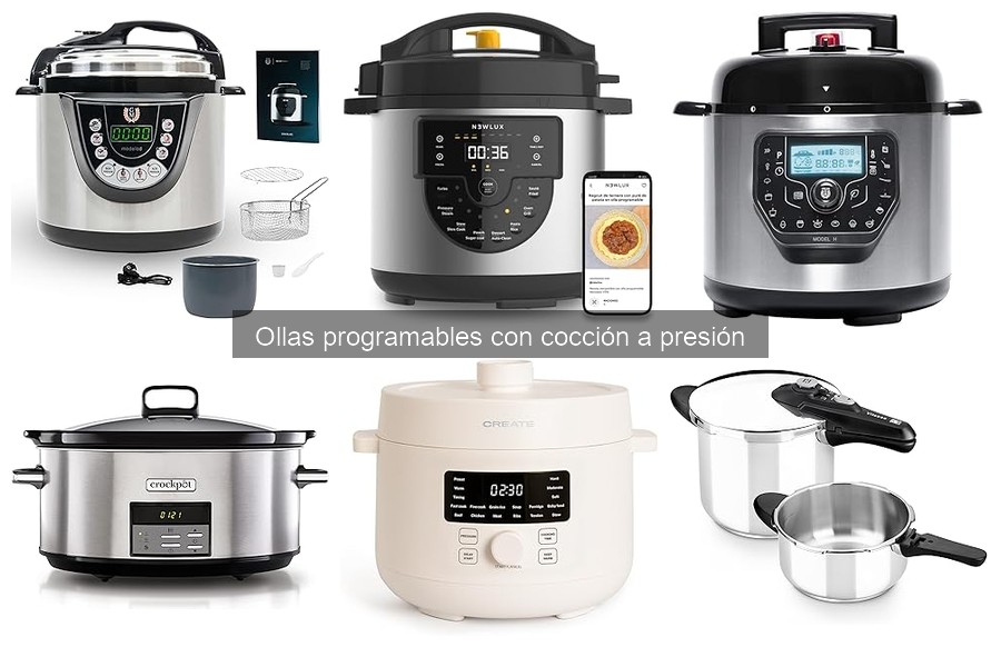 Mejores ollas programables 2023: Comparativa y recomendaciones