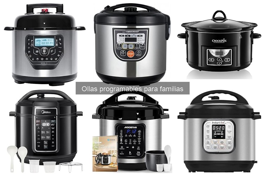 Mejores ollas programables para familias en 2023