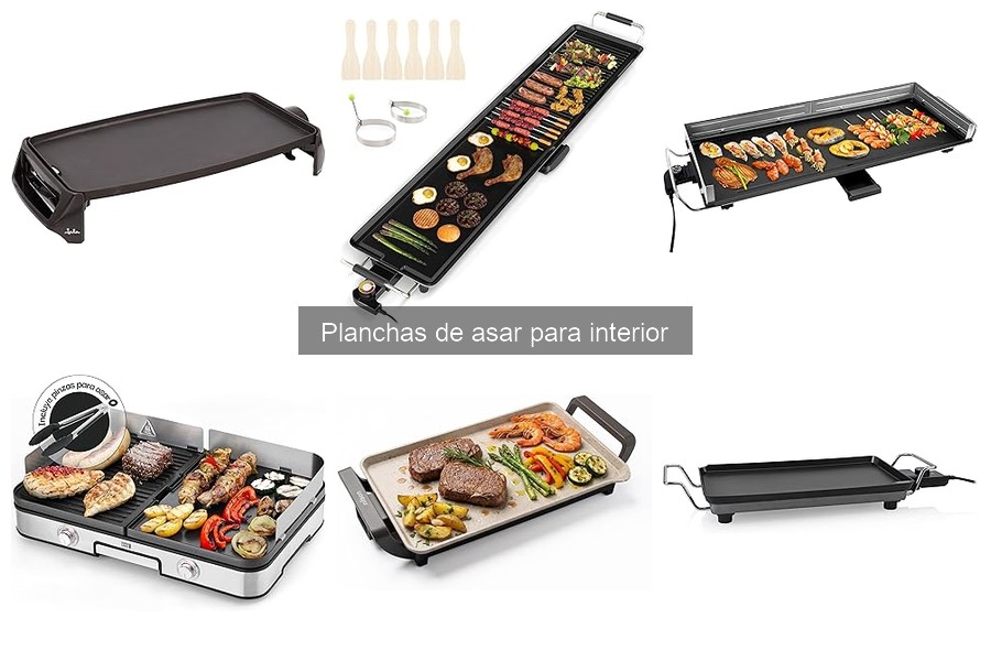 Mejores Planchas de Asar para Interior para Familias