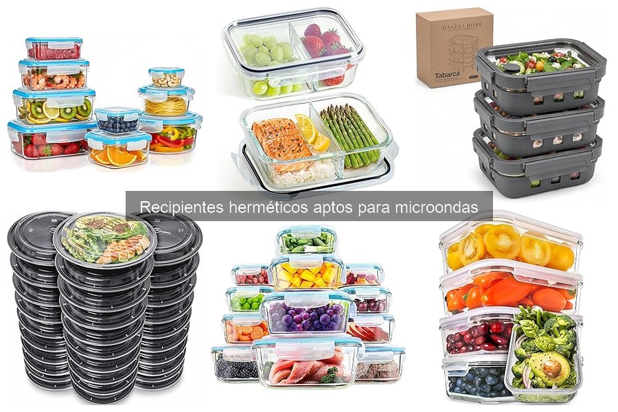 Mejores recipientes herméticos para microondas en 2023