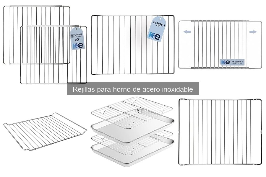Mejores rejillas para horno de acero inoxidable en 2023