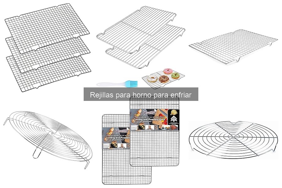 Mejores rejillas para horno para reposteros: Comparativa 2023