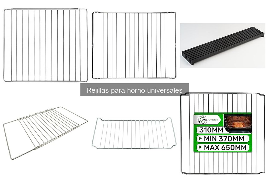 Mejores rejillas para horno universales en 2023