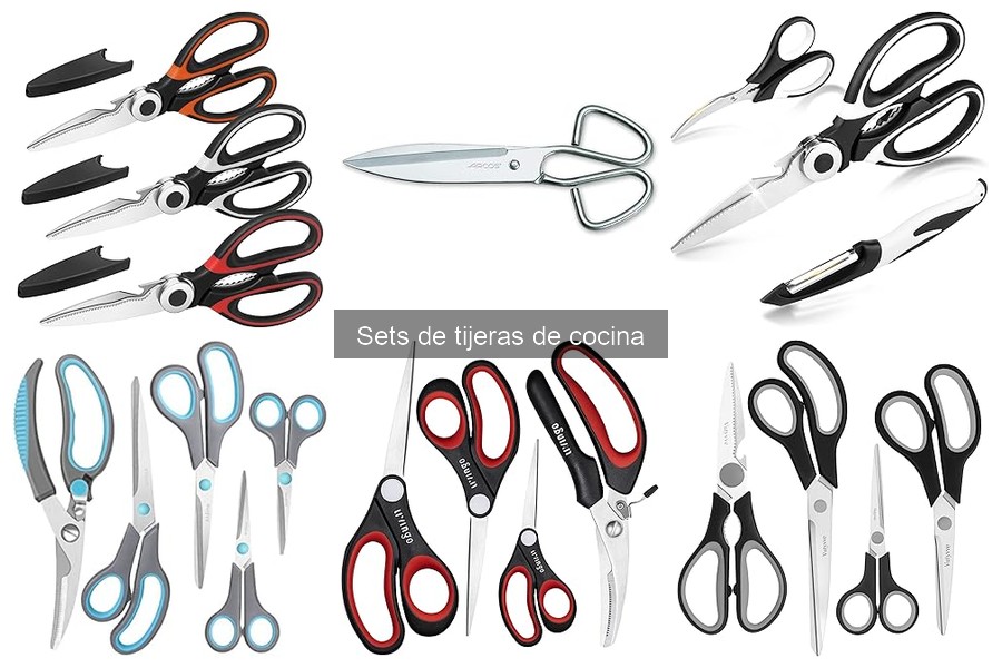Mejores Sets de Tijeras de Cocina para Cortar Carne