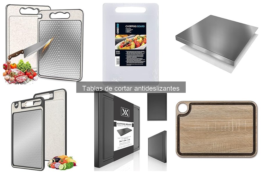 Mejores tablas de cortar antideslizantes para cocina 2023