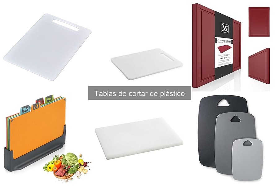Mejores tablas de cortar de plástico para cocinar en casa