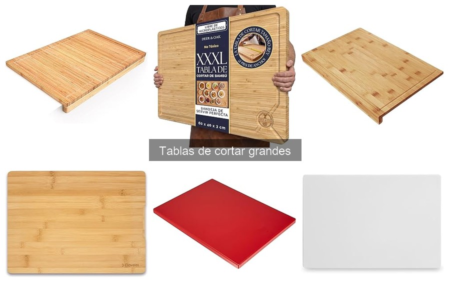 Mejores tablas de cortar grandes para comprar en 2023