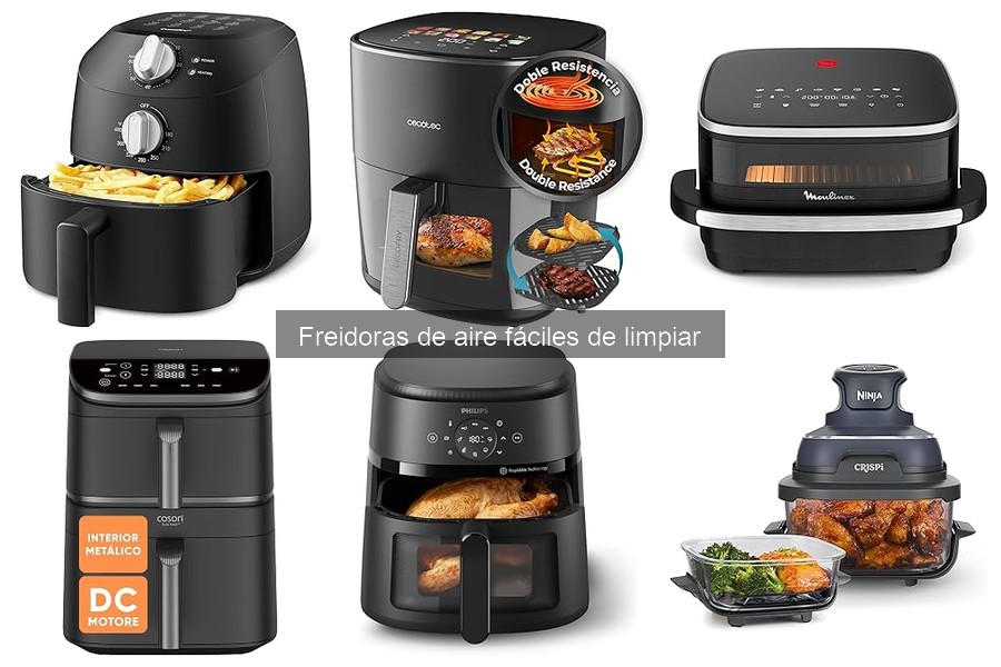 Mejores técnicas de limpieza para freidoras de aire