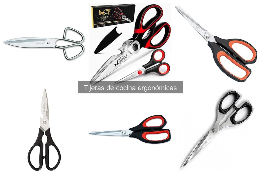 Mejores tiendas para comprar tijeras de cocina ergonómicas