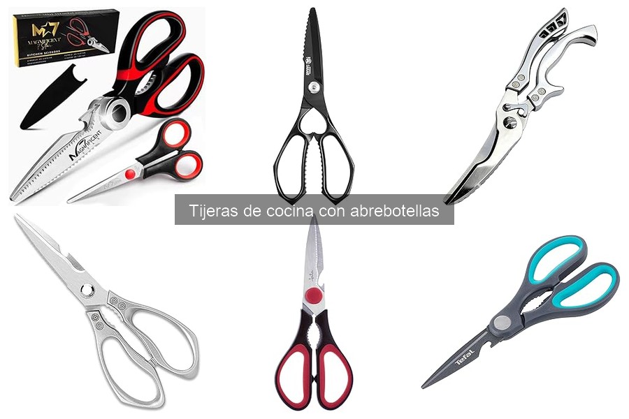 Mejores tijeras de cocina con abrebotellas en 2023