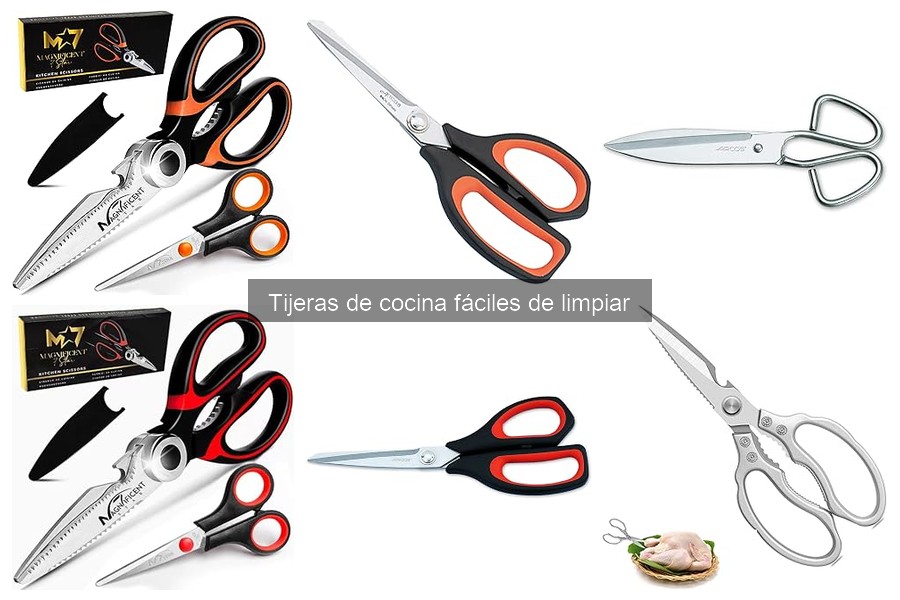 Mejores tijeras de cocina fáciles de limpiar en 2023