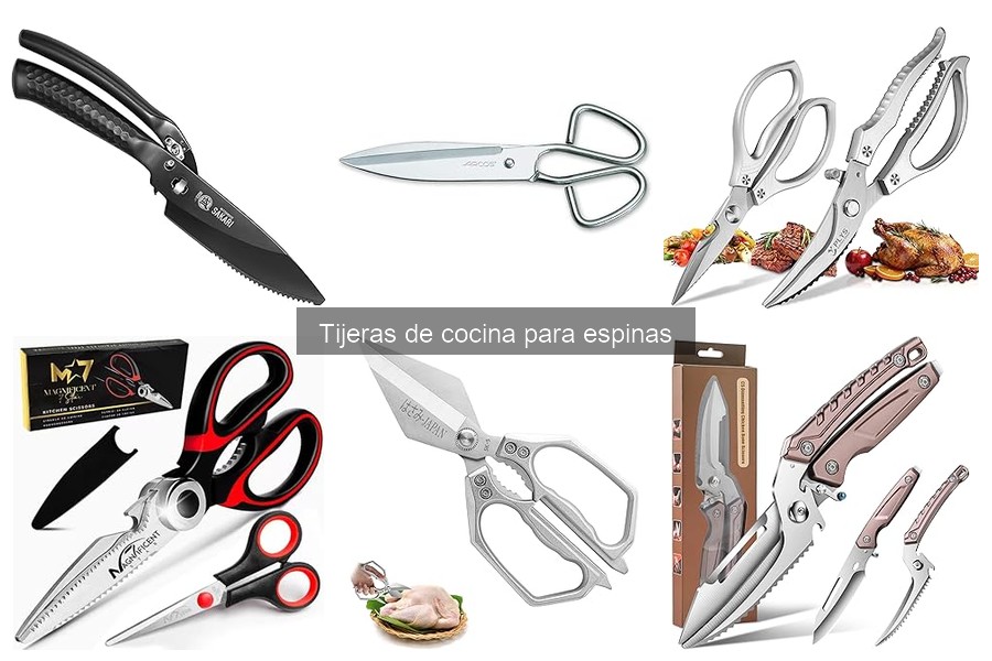 Mejores tijeras de cocina para espinas para cocineros amateur
