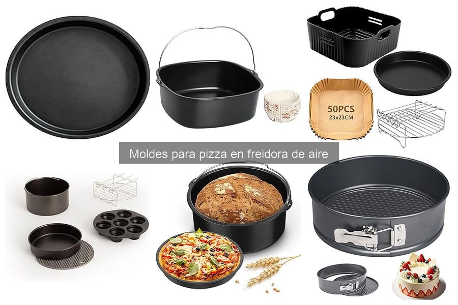 Moldes para pizza en freidora de aire: características y usos