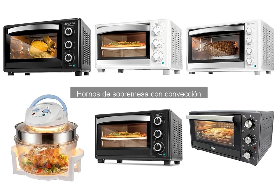 Ofertas y descuentos en hornos de sobremesa con convección