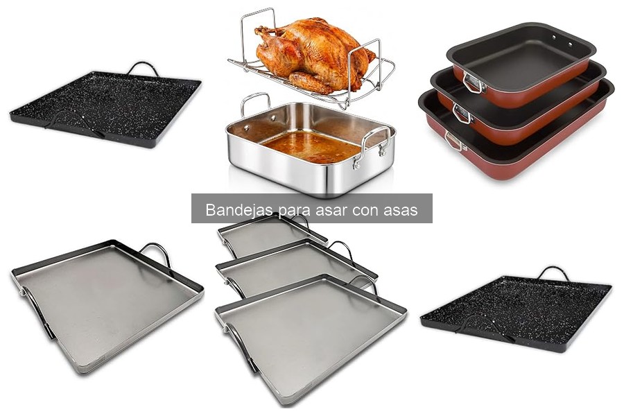 Ofertas y precios de bandejas para asar con asas