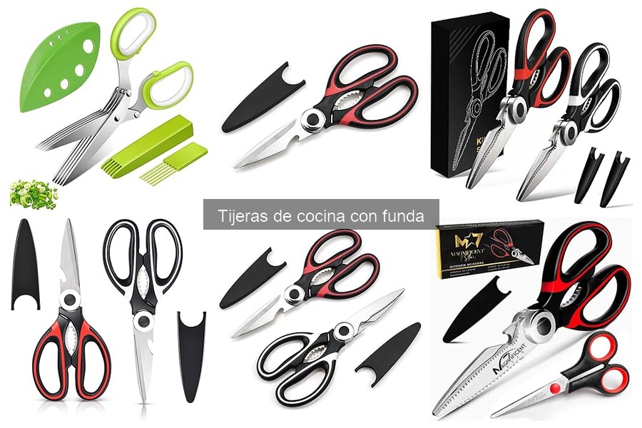 Ofertas y precios de tijeras de cocina con funda