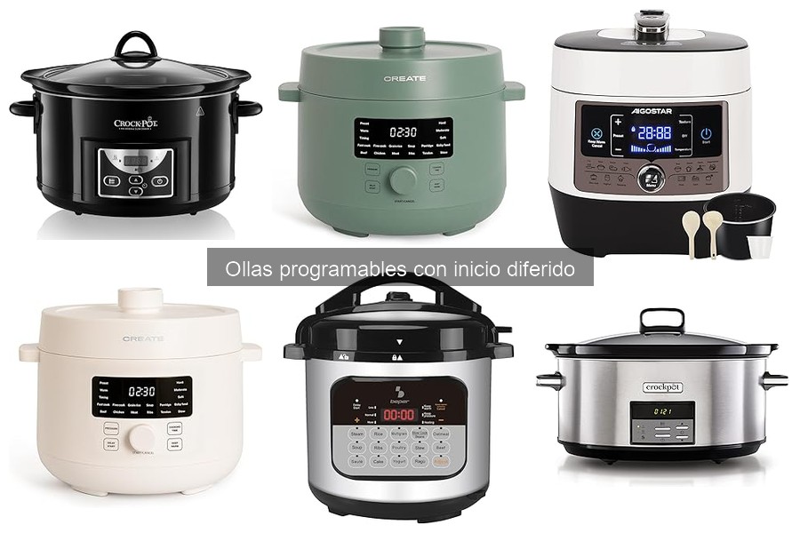 Olla programable con inicio diferido: características y beneficios