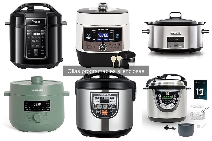 Opiniones de Ollas Programables Silenciosas: Aigostar, Crockpot y Cecotec