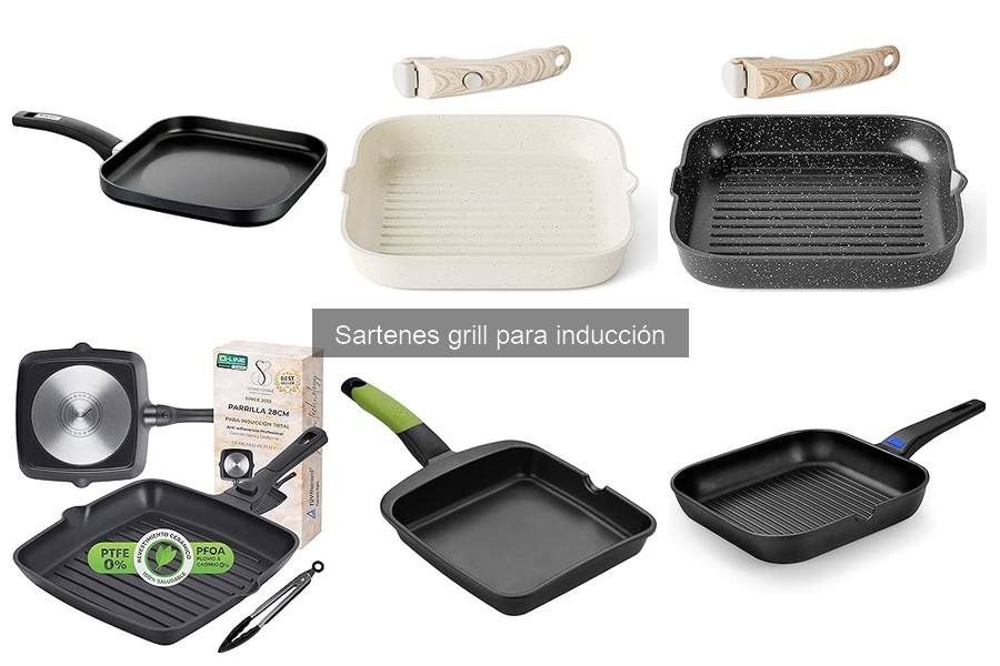 Opiniones de sartenes grill para inducción: ¿Cuál elegir?
