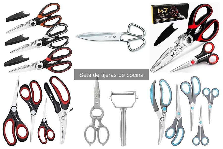 Opiniones de Sets de Tijeras de Cocina: ¿Cuál Elegir?