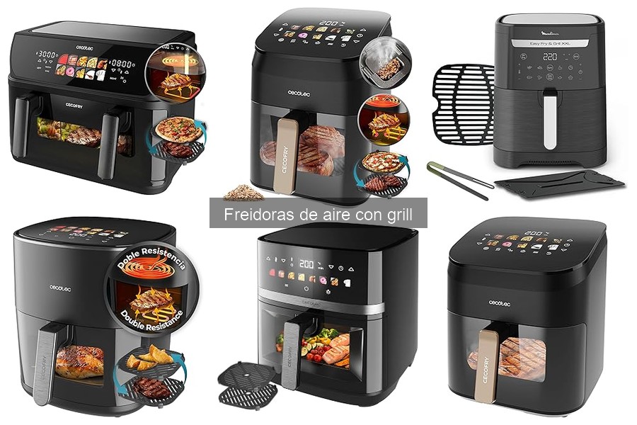 Opiniones de usuarios sobre freidoras de aire con grill