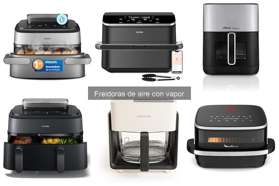 Opiniones sobre freidoras de aire con vapor: testimonios reales