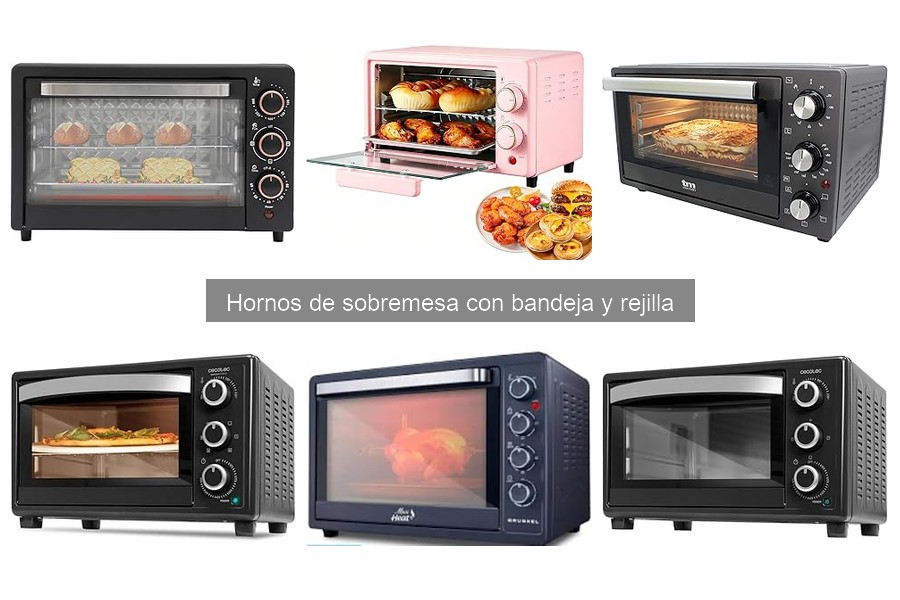 Opiniones sobre Hornos de Sobremesa con Bandeja y Rejilla