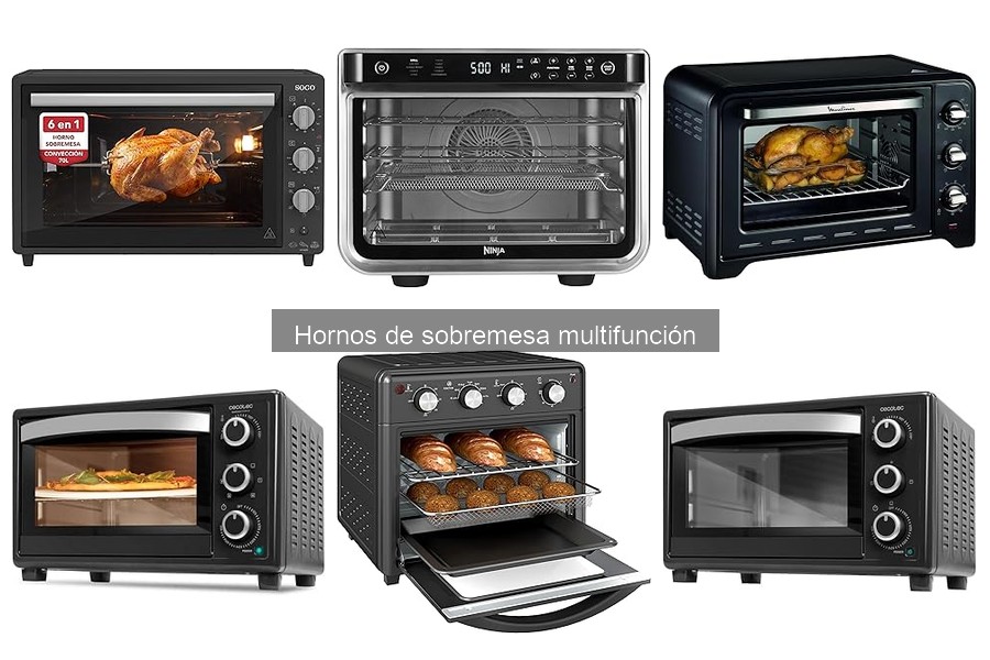 Opiniones sobre hornos de sobremesa multifunción