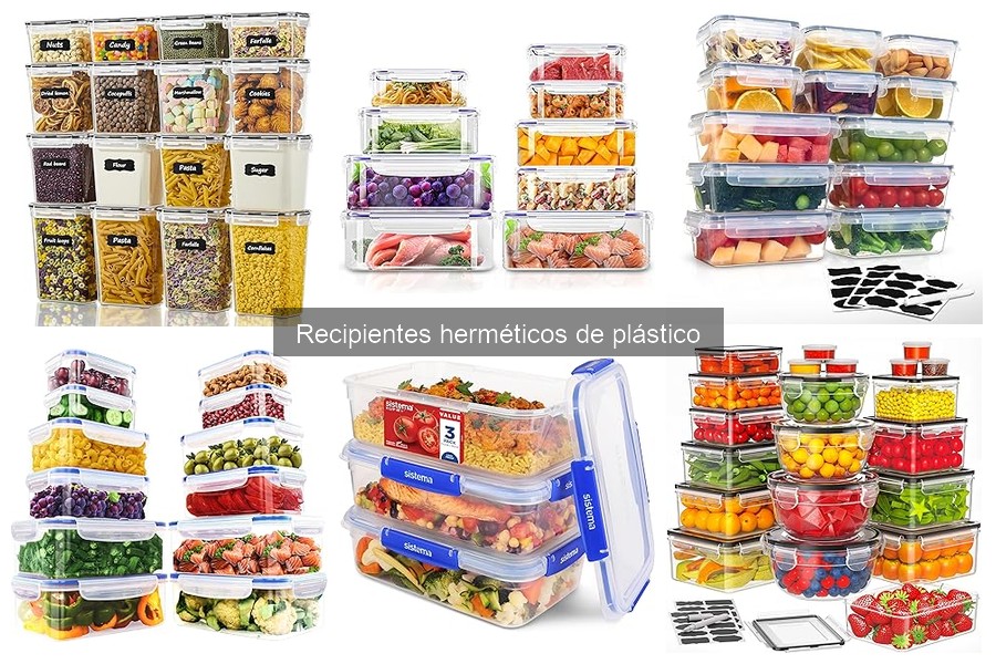 Opiniones sobre marcas de recipientes herméticos de plástico