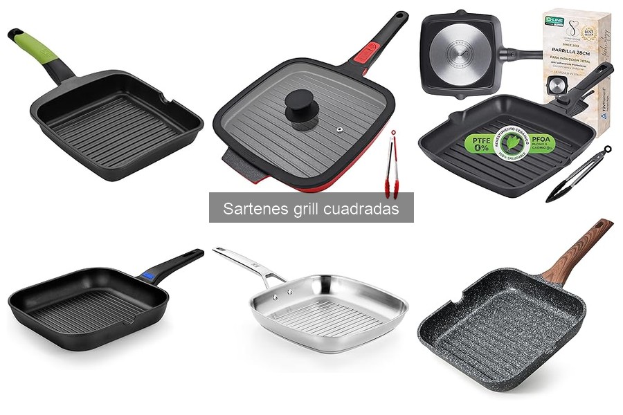 Opiniones sobre sartenes grill cuadradas: reseñas reales