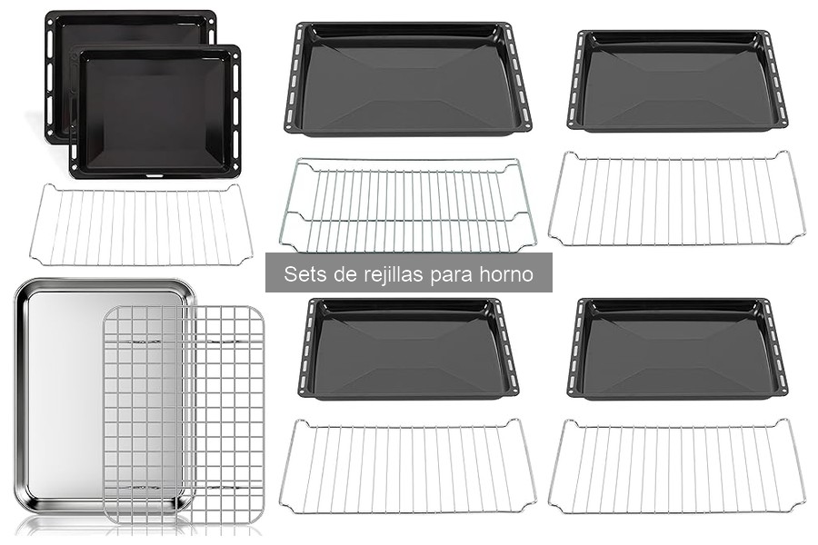 Opiniones sobre sets de rejillas para horno
