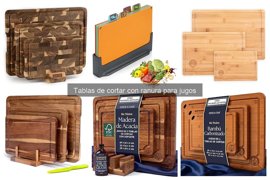 Opiniones sobre Tablas de Cortar con Ranura para Jugos